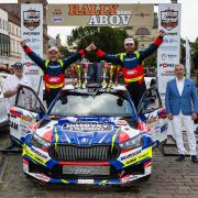 ŠKODA FABIA dominovala na Rally Abov