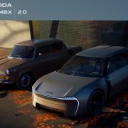 Futuristická ŠKODA 1000 MBX