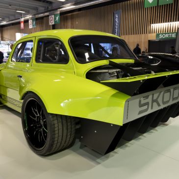 Elektrický restomod starej Octavie