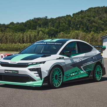 ENYAQ RS RACE smeruje do budúcnosti