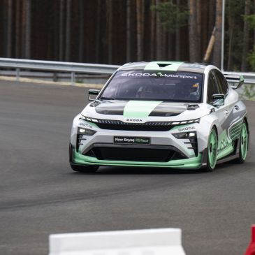 ENYAQ RS RACE smeruje do budúcnosti