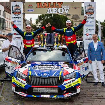 ŠKODA FABIA dominovala na Rally Abov