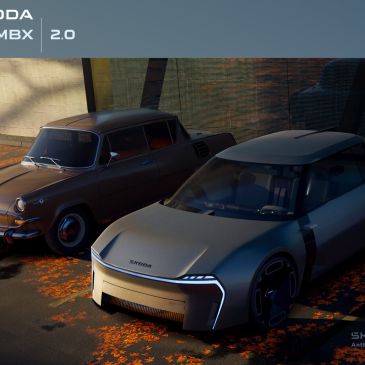 Futuristická ŠKODA 1000 MBX