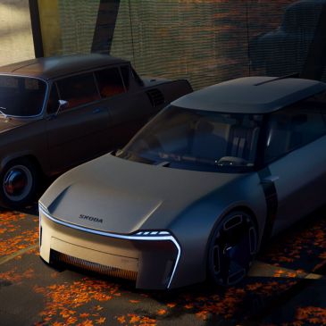 Futuristická ŠKODA 1000 MBX