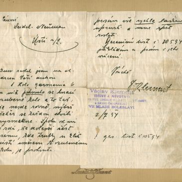 Václav Klement filantrop a vizionár