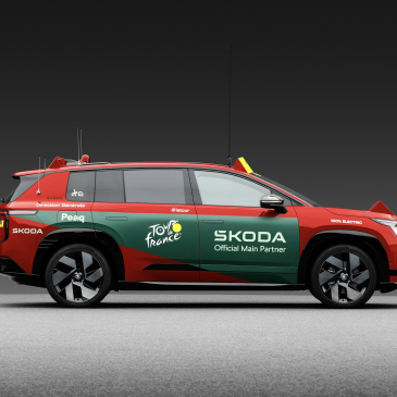 Škoda Peaq pre Tour de France