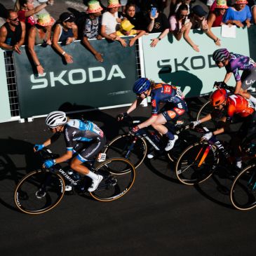 ŠKODA podporuje aj ženskú cyklistiku