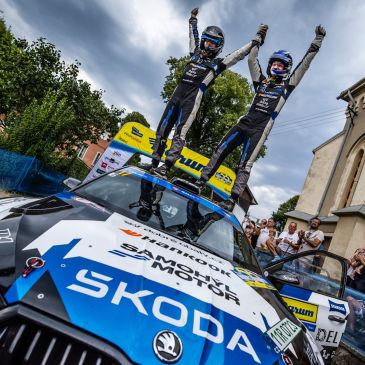 Dabl ŠKODY na BARUM RALLY