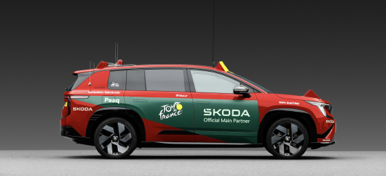 Škoda Peaq pre Tour de France